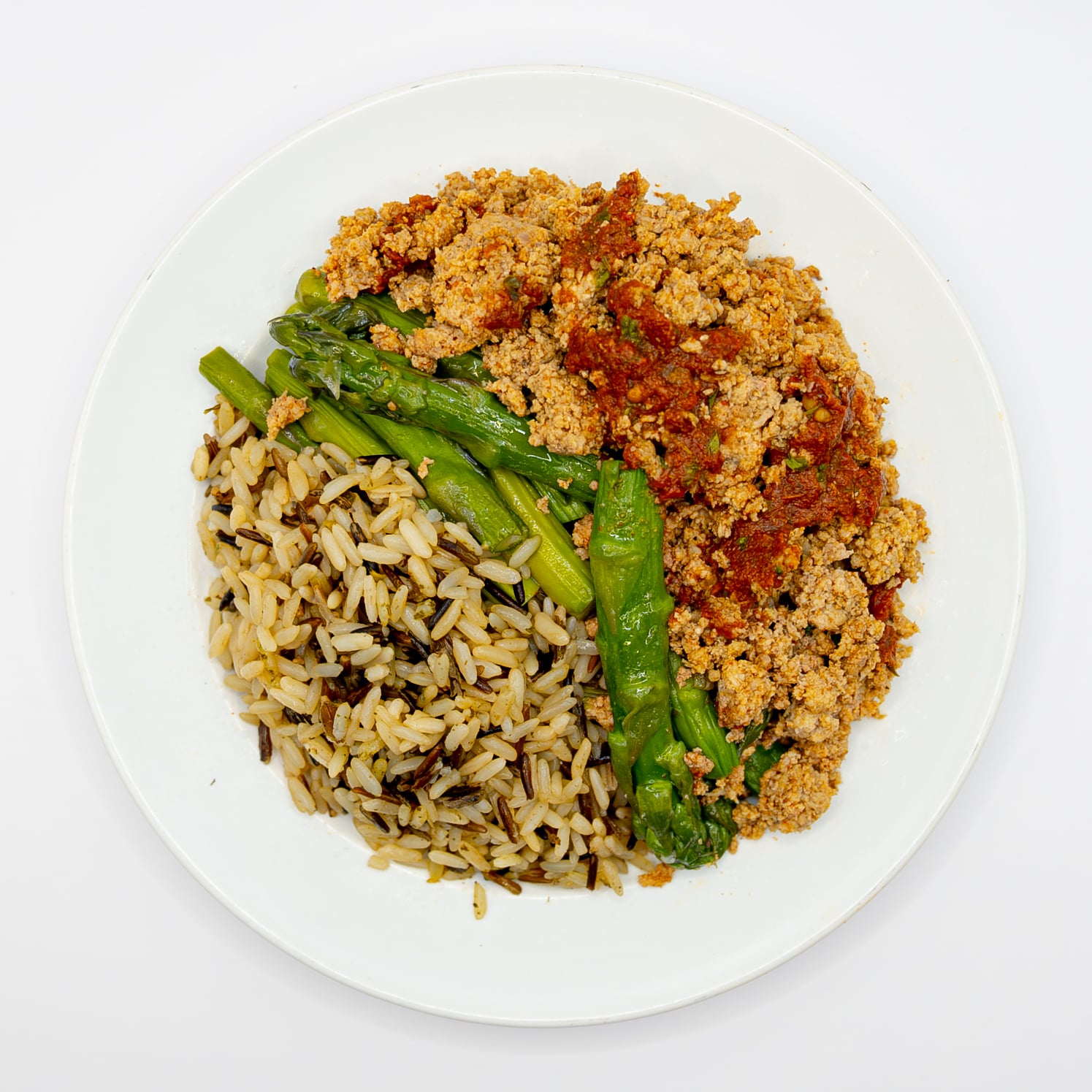 Cajun Ground Turkey Bowl with Wild Rice