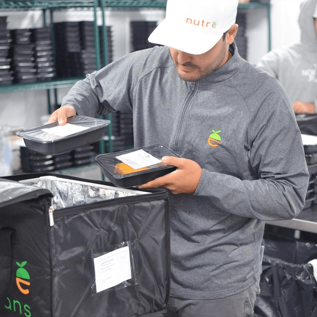 Delivered in reusable cooler bags with ice packs